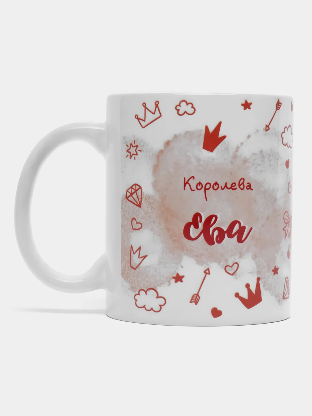 Кружка именная "Королева Ева"