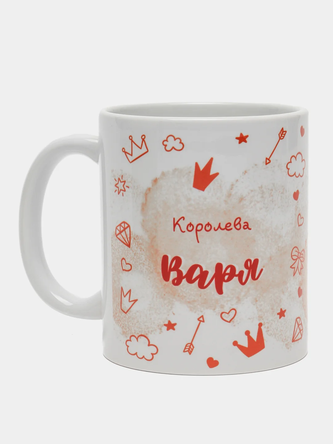 Кружка именная "Королева Варя"