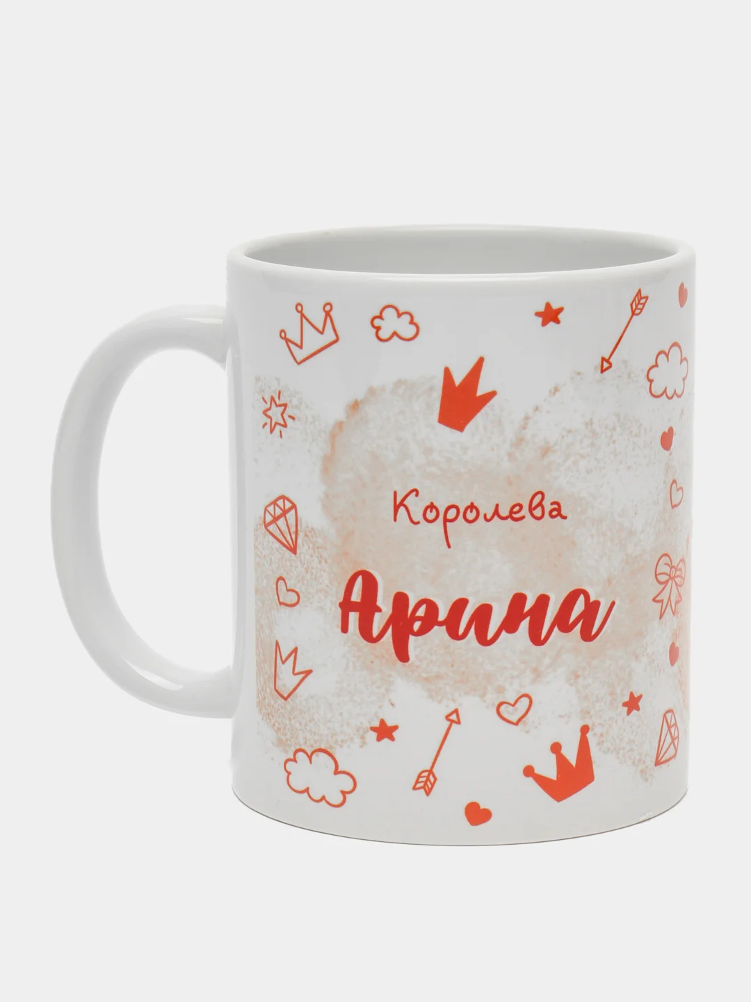 Кружка именная "Королева Арина"