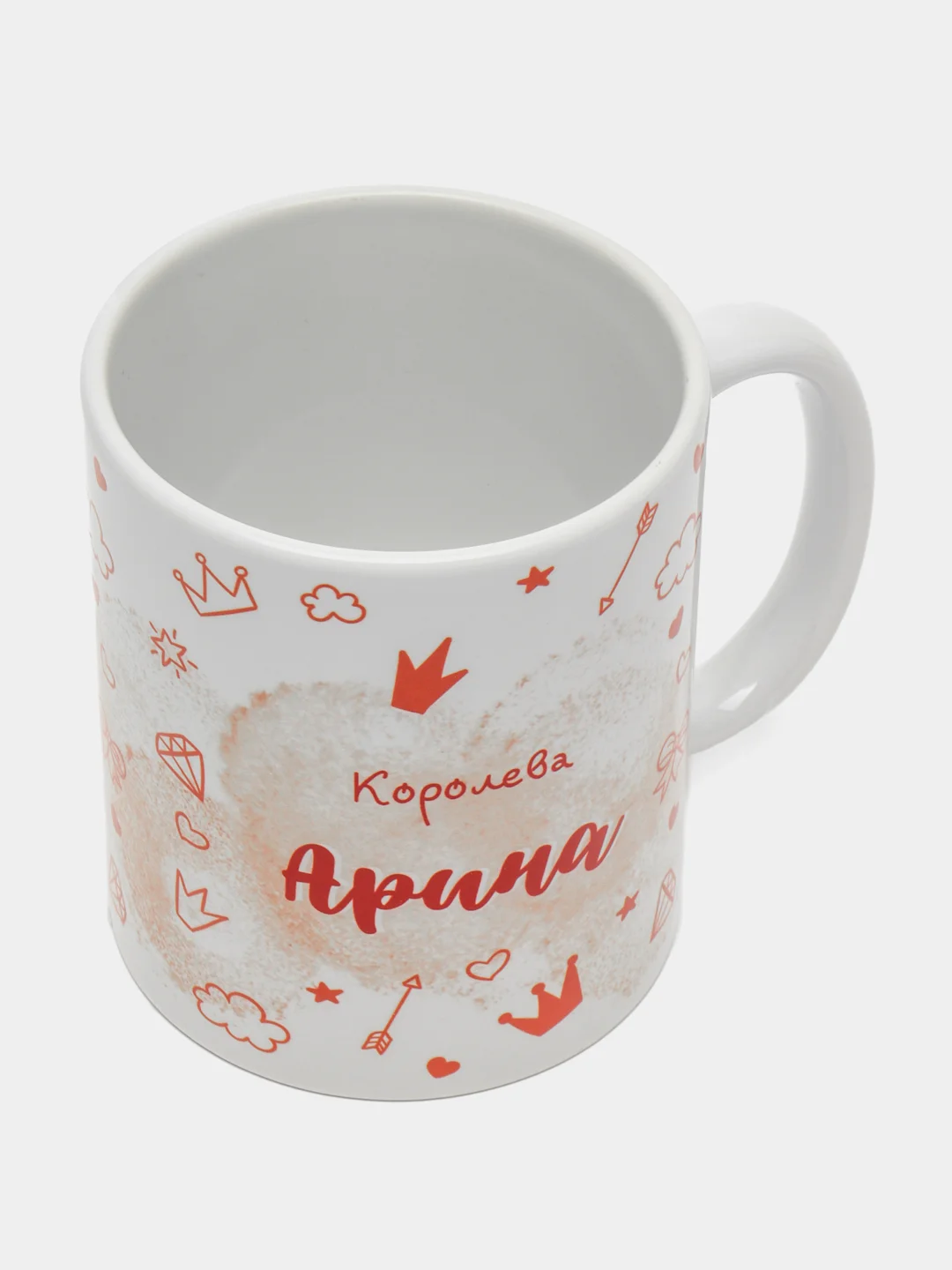 Кружка именная "Королева Арина"