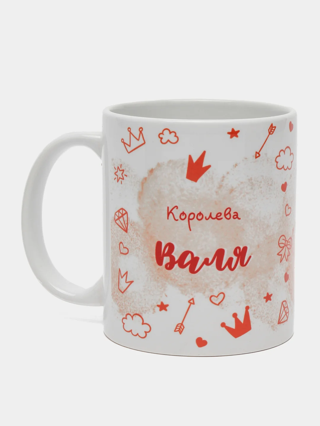 Кружка именная "Королева Валя"
