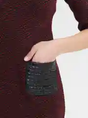Багровый женское платье