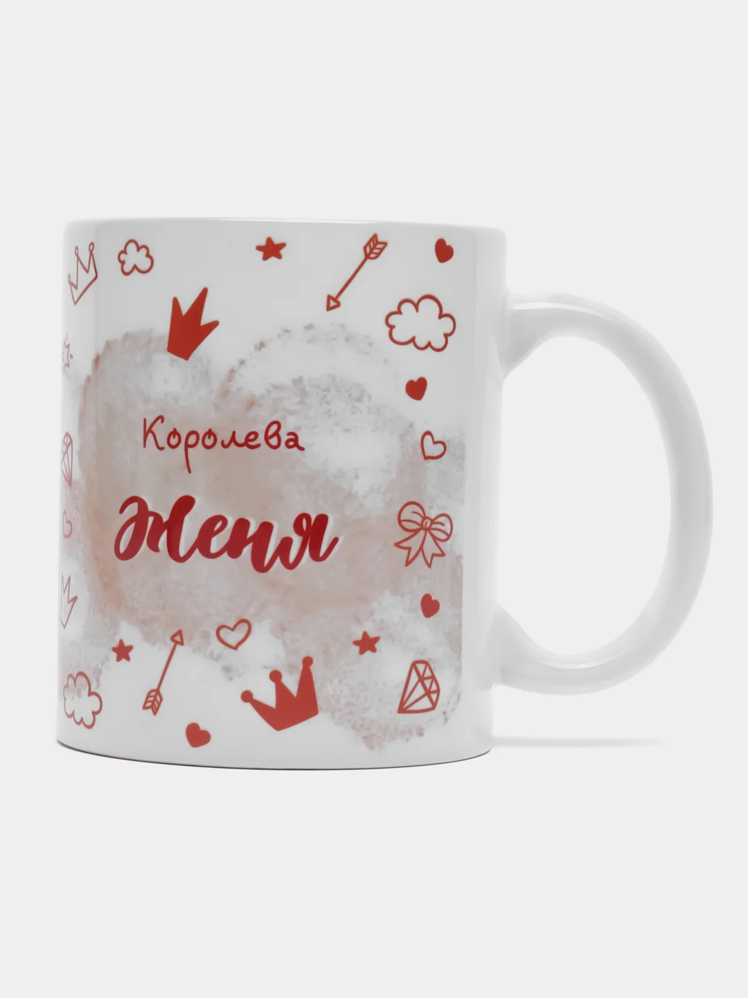 Кружка именная "Королева Женя"