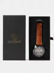Светло-коричневый мужские наручные часы Ochstin 6123A c хронографом в подарочной упаковке