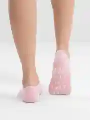 Розовый увлажняющие гелевые носки Spa Gel Gloves - носочки для педикюра