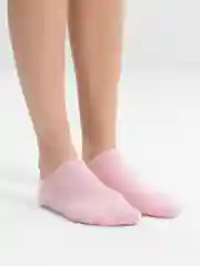 Розовый увлажняющие гелевые носки Spa Gel Gloves - носочки для педикюра