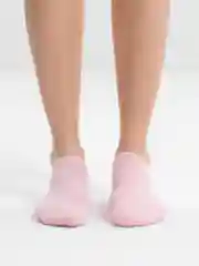 Розовый увлажняющие гелевые носки Spa Gel Gloves - носочки для педикюра
