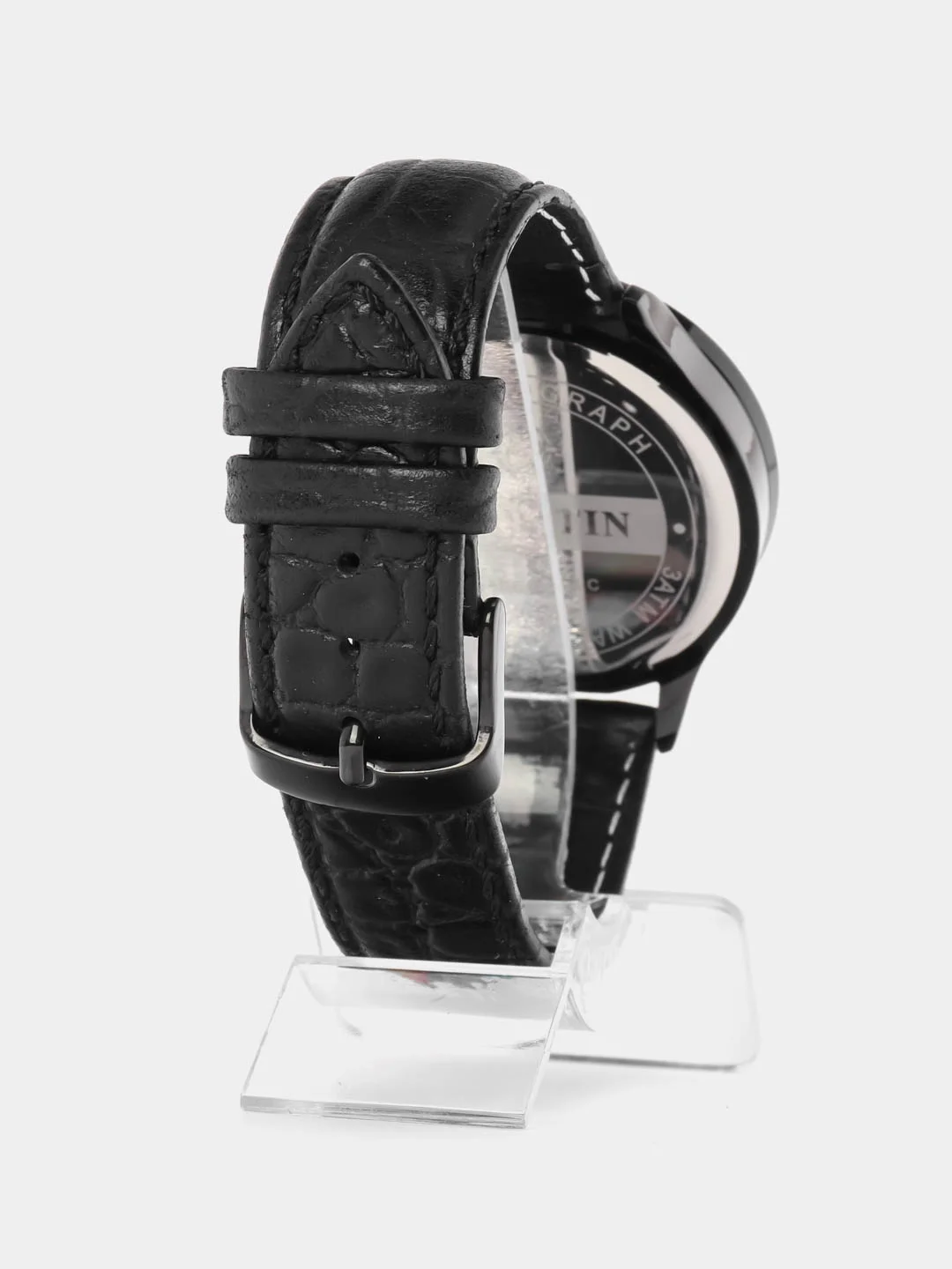 Серебряный мужские наручные часы Ochstin 6050A с хронографом в подарочной упаковке