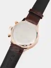 Коричневый мужские наручные часы Ochstin 6050A с хронографом в подарочной упаковке