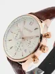 Коричневый мужские наручные часы Ochstin 6050A с хронографом в подарочной упаковке