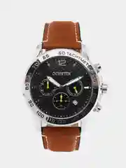 Коричневый мужские наручные часы Ochstin 6117A с хронографом в подарочной упаковке