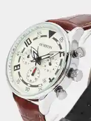 Коричневый мужские наручные часы Ochstin 6050B с хронографом в подарочной упаковке