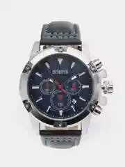 Синий мужские наручные часы Ochstin 6075A с хронографом в подарочной упаковке