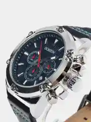Синий мужские наручные часы Ochstin 6075A с хронографом в подарочной упаковке
