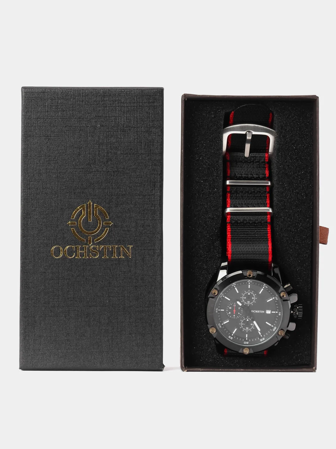 Черный наручные часы Ochstin 7075D