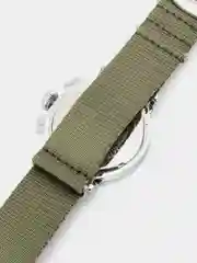 Зелёный хаки мужские наручные часы Ochstin 7077A с нейлоновым ремешком и хронографом