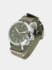 Зелёный хаки мужские наручные часы Ochstin 7077A с нейлоновым ремешком и хронографом