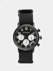 Черный мужские наручные часы Ochstin 6081A с хронографом в подарочной упаковке