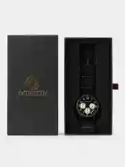Черный мужские наручные часы Ochstin 6081A с хронографом в подарочной упаковке