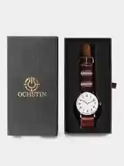 Карамельный мужские наручные часы Ochstin 6081B в подарочной упаковке