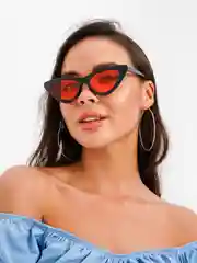 Коралловый очки солнцезащитные MIRSEE женские в форме "Кошачий глаз"