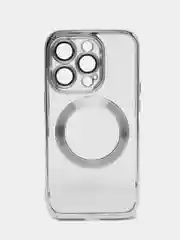 Чехол MagSafe iPhone 11, 12, 13, 14, 15 Pro Max / Plus, айфон, прозрачный, магнитный, про