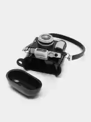 Черный чехол для наушников AirPods 1/2/3/Pro (Про 2), силиконовый, игрушка, i10, i11, i12
