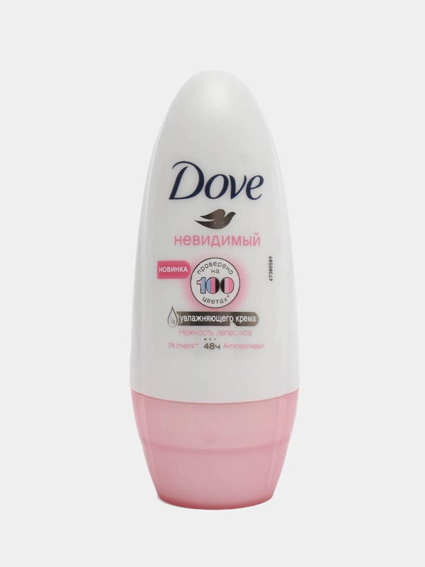 Dove Антиперспирант-ролик Невидимый Нежность лепестков, 40 мл