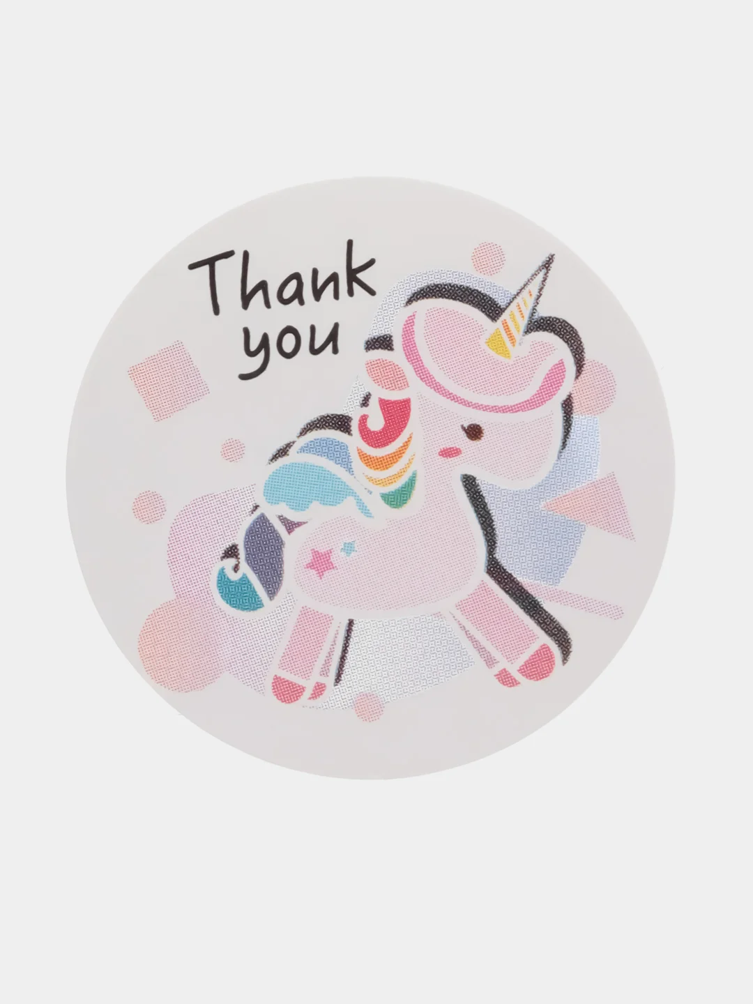 Лавандовый набор наклеек с надписью "Thank you", "Спасибо"