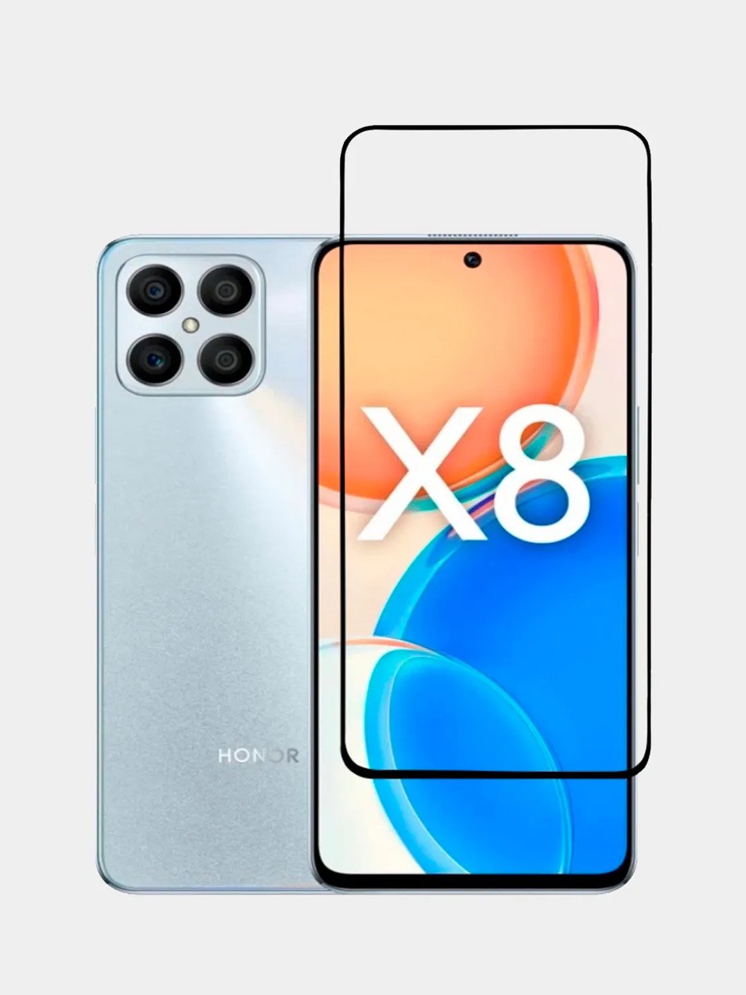 Защитное стекло Honor X8, Honor X7, Honor X6 купить по цене 85 ₽ в  интернет-магазине Магнит Маркет