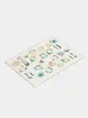 Хаки слайдер - дизайн для маникюра, для декора, для хобби, детского творчества
