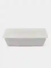 Белый лоток с сеткой для кошек