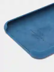 Темно-синий чехол Silicone Case для iPhone 11, с открытым низом