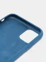 Темно-синий чехол Silicone Case для iPhone 11, с открытым низом