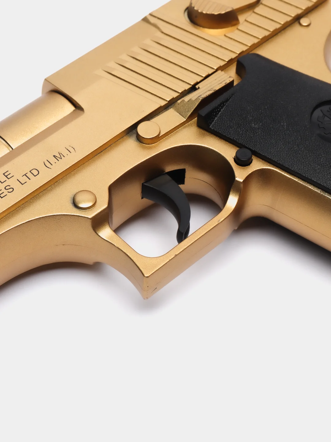 Горчичный пистолет игрушечный Desert Eagle с глушителем, дигл оружие, подарок на 23 февраля
