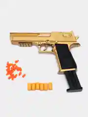 Горчичный пистолет игрушечный Desert Eagle оружие с автоматической перезарядкой, подарок на 23 февраля