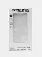 Белый power bank, внешний аккумулятор, с быстрой зарядкой TOPK, 10000 mAh