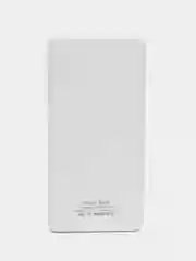 Белый power bank, внешний аккумулятор, с быстрой зарядкой TOPK, 10000 mAh