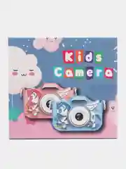 Голубой детский фотоаппарат "Кошечка"