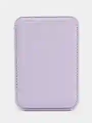 Лавандовый картхолдер на iPhone, с поддержкой MagSafe Leather Wallet