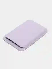 Лавандовый картхолдер на iPhone, с поддержкой MagSafe Leather Wallet