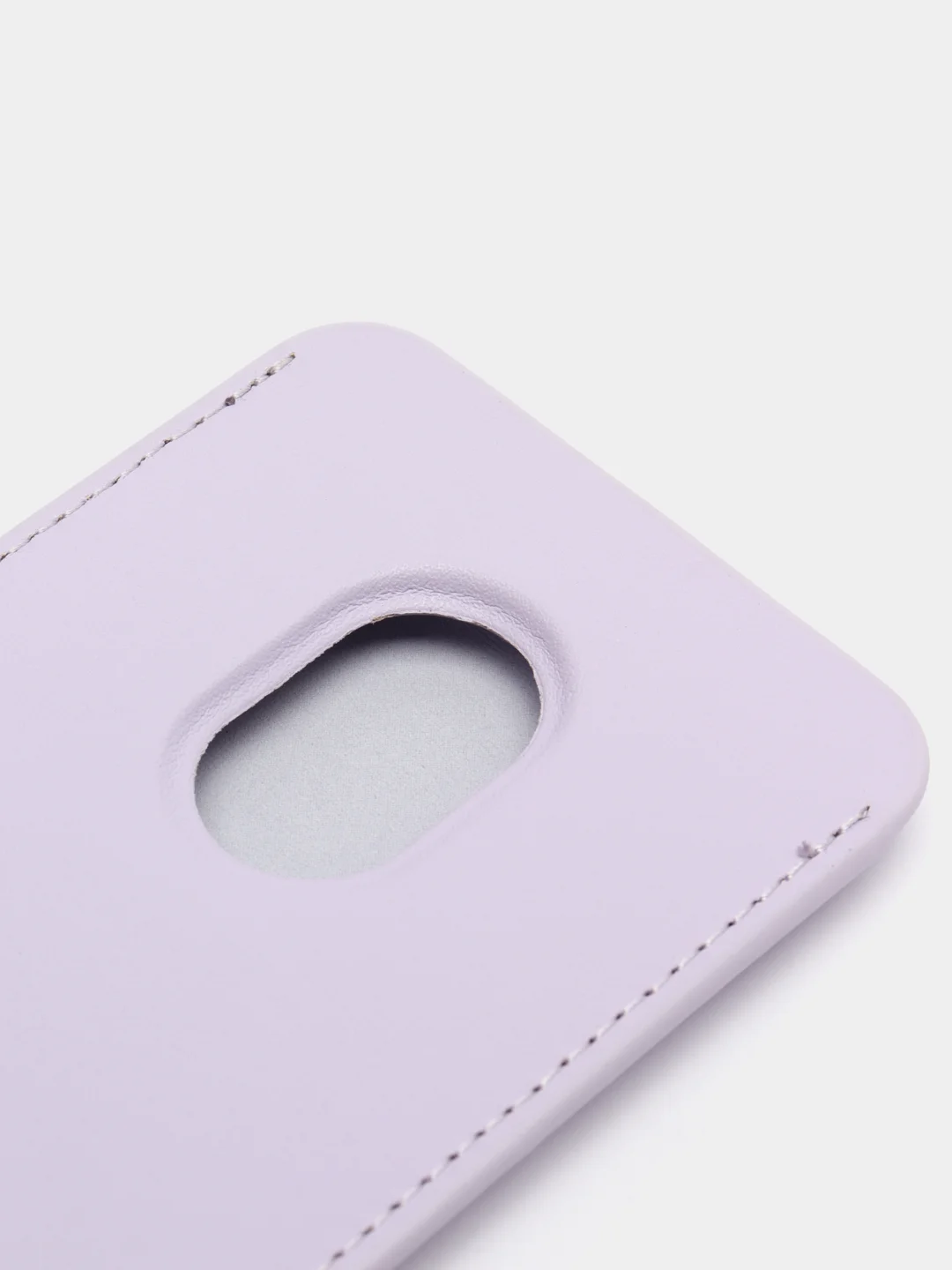 Лавандовый картхолдер на iPhone, с поддержкой MagSafe Leather Wallet