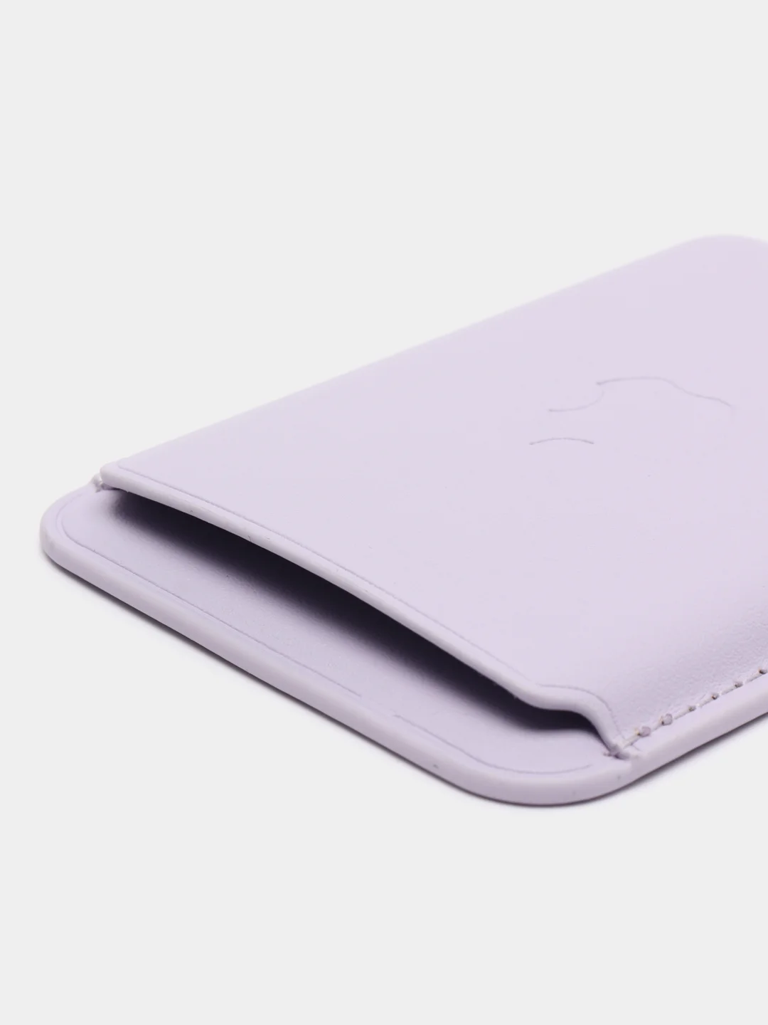 Лавандовый картхолдер на iPhone, с поддержкой MagSafe Leather Wallet