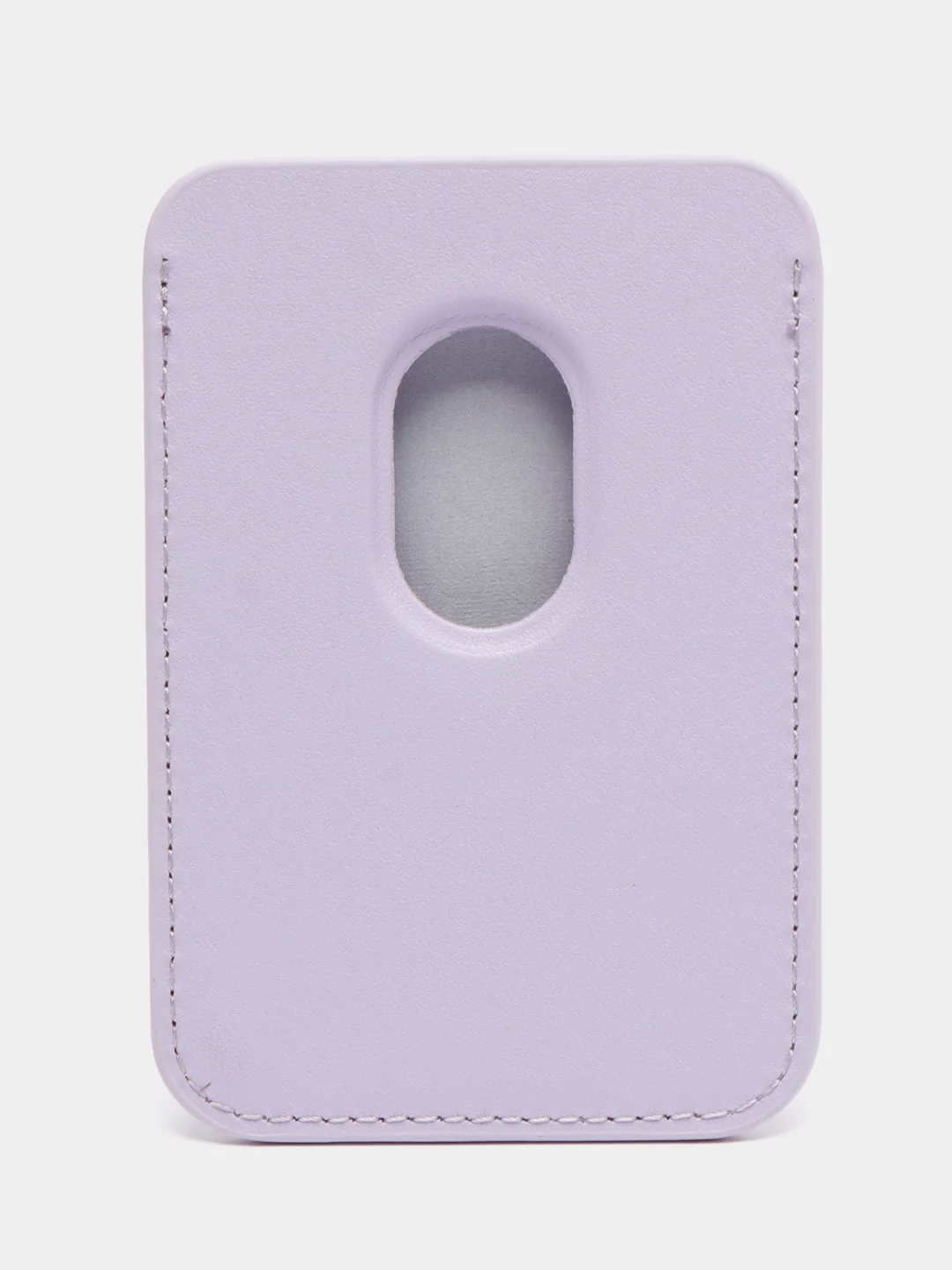 Лавандовый картхолдер на iPhone, с поддержкой MagSafe Leather Wallet