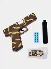 Хаки пистолет игрушечный перезаряжаемый Glock с глушителем, оружие, подарок на 23 февраля