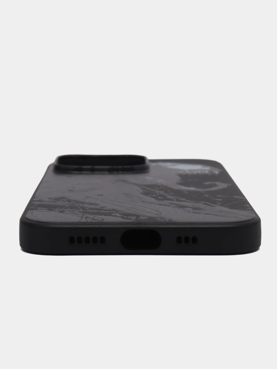 Аметистовый чехол "Рик и Морти" для iPhone (Айфон) 13, 13 Pro, 13 Pro Max, 14, 14 Pro, 14 Pro Max