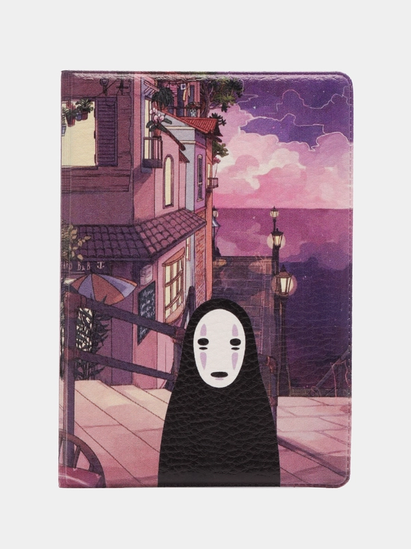 Обложка чехол на паспорт Унесенные призраками, Sen to Chihiro no kamikakushi