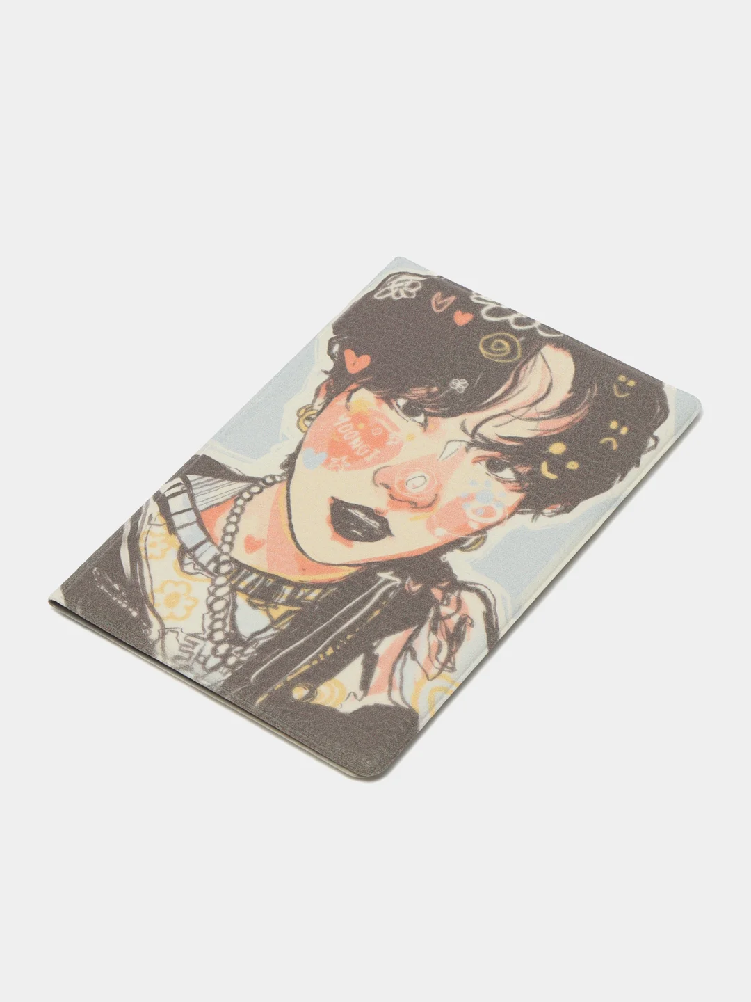 Обложка чехол на паспорт "Шуга БТС" Suga BTS