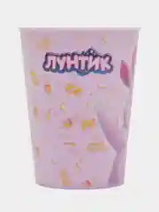 Сиреневый стакан "Лунтик"