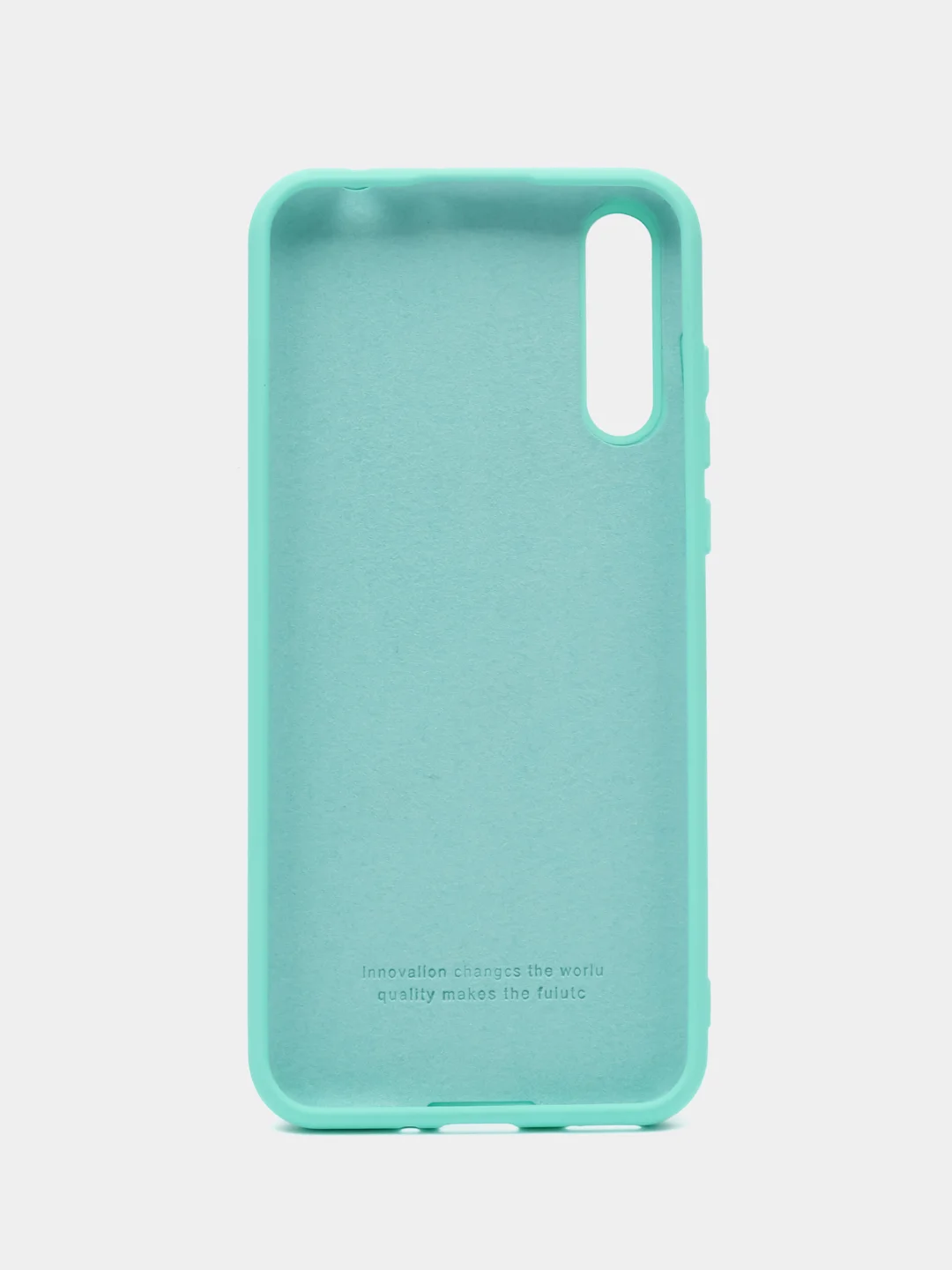 Бирюзовый чехол для Huawei Y8P силиконовый